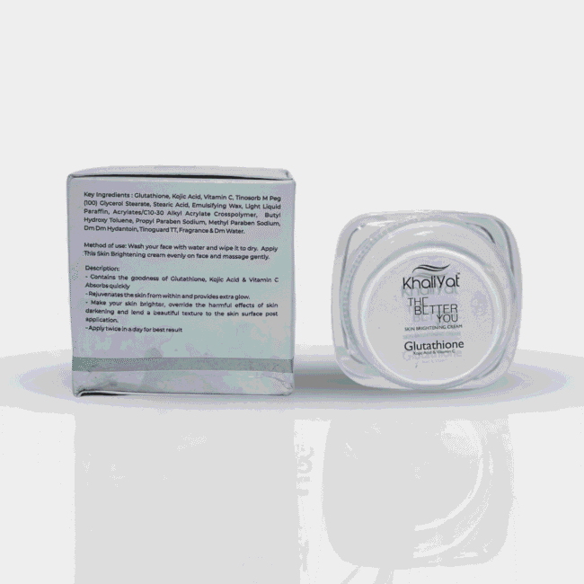 Khaliyat Glutathione The Better You Skin Brightening Cream 4
