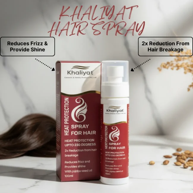 Khaliyat Heat Protection Hair Spray Anti-Frizz & Damage Shield 1